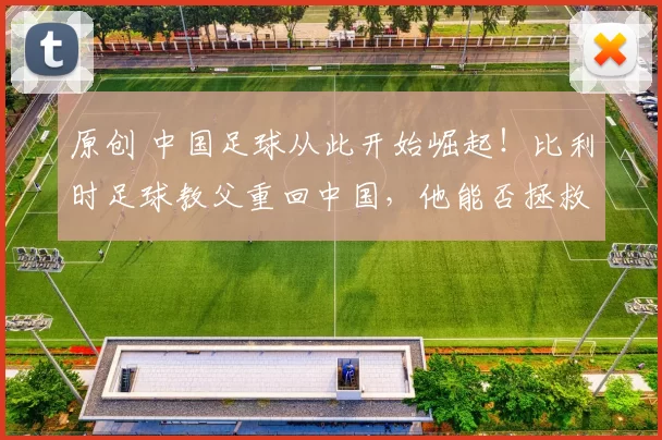 原创 中国足球从此开始崛起！比利时足球教父重回中国，他能否拯救中国足球？